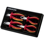 Carlyle Tools - 4 Piece Insulated Electrical Pliers Set - IPS4